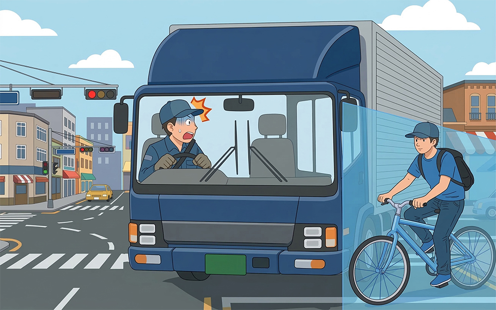 巻き込み事故を抑止