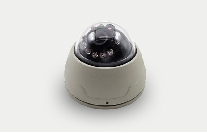 車内用ドーム型HDカメラ（マイク内蔵）（赤外線付）